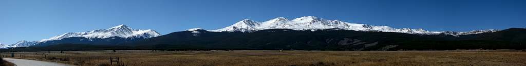 Mt. Elbert and Mt. Massive