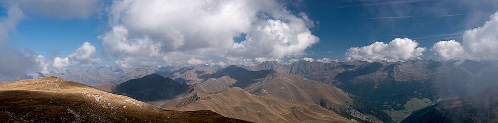 Summit Panorama Villgrater Berge