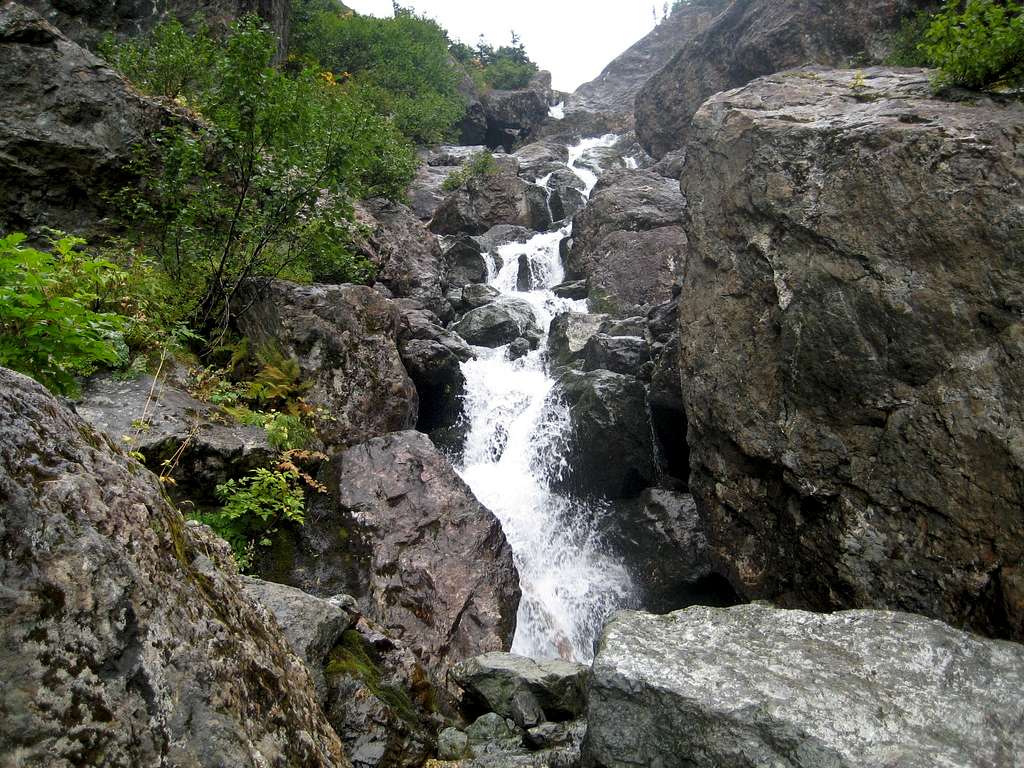 Kweisun Creek Canyon - First Waterfall