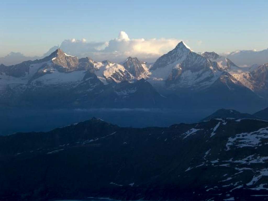 Dufourspitze from the Summit