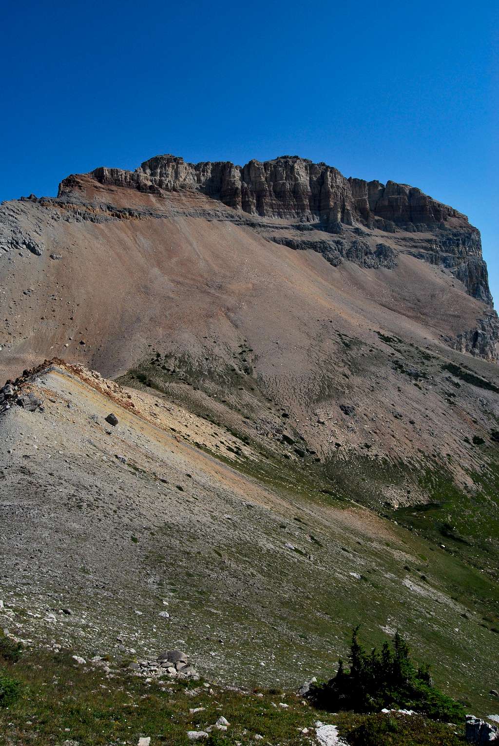 west face of Chief Mountain