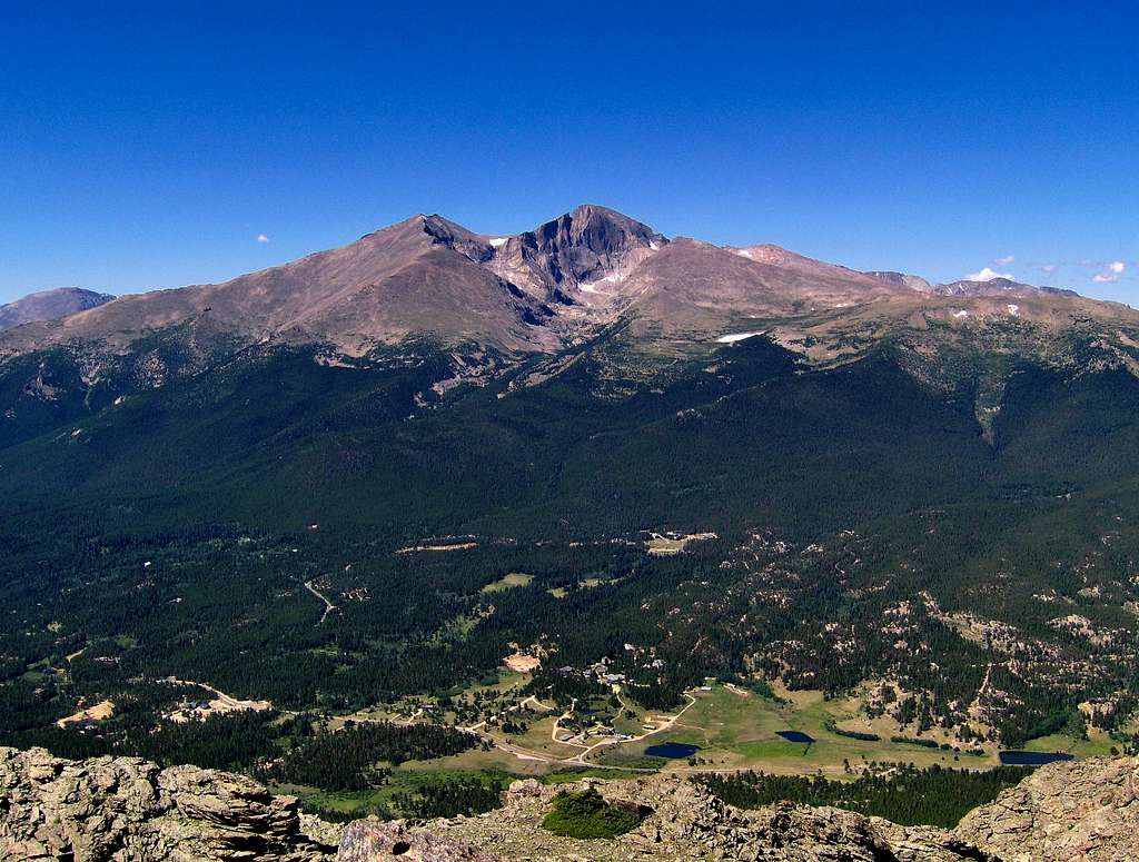Longs Peak from Twin Sisters Summit