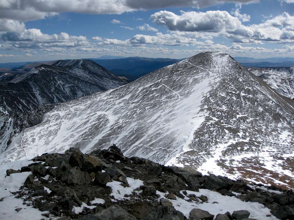 Grays Viewed From Torreys Summit 10/19/09