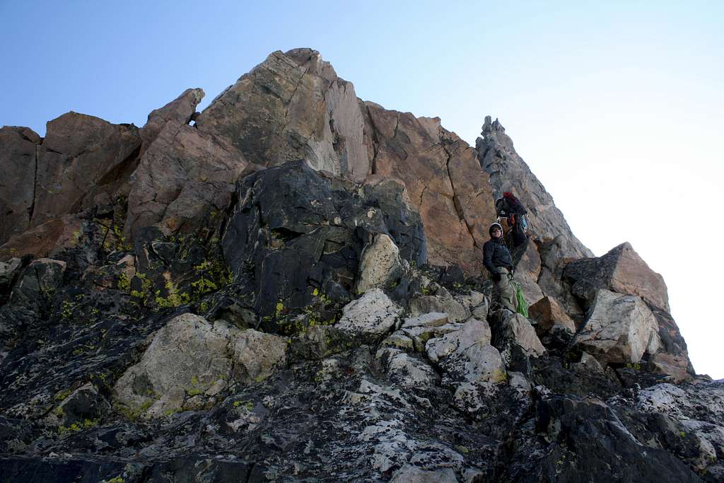 Start of Turret Peak's West Ridge