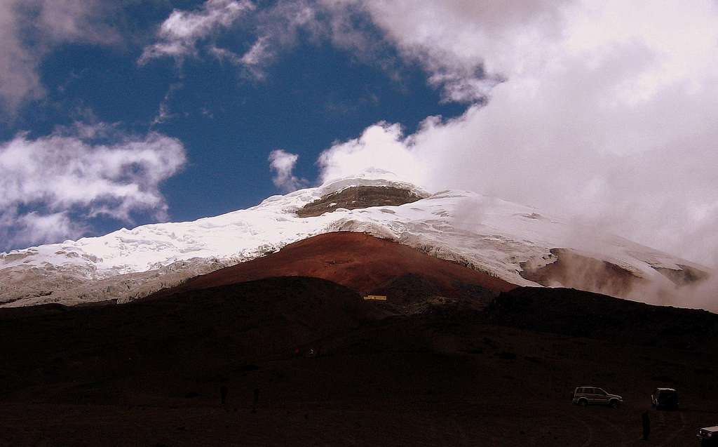 Cotopaxi from the parking lot
