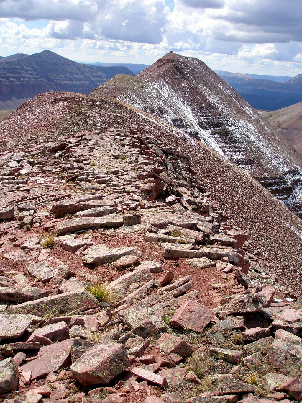 Southwest ridge of Squaw BM