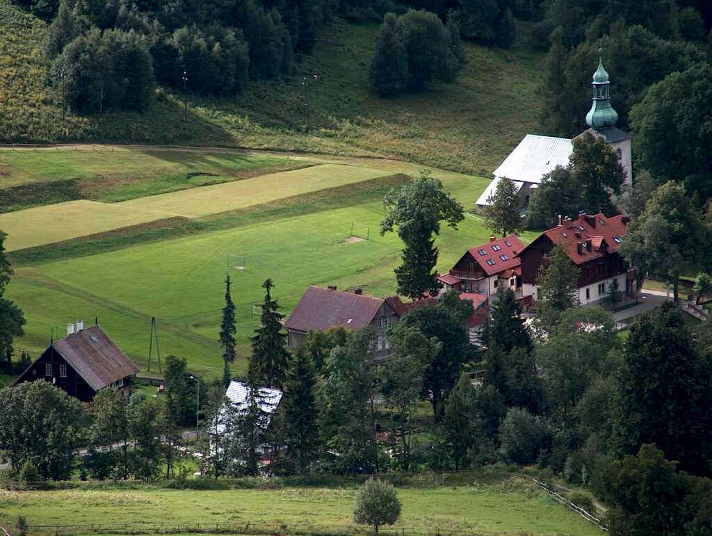 Pasterka village from Szczeliniec Wielki - Góry Stołowe 