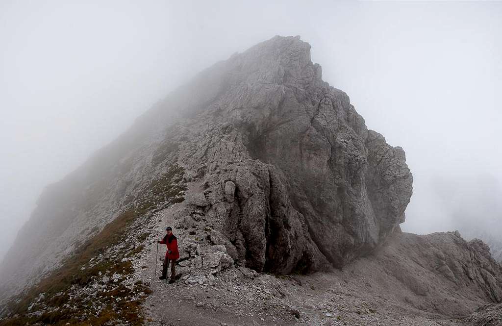 Monte Creta Forata main summit