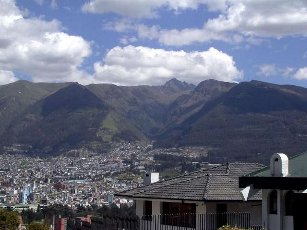 Rucu Pichincha above Quito....