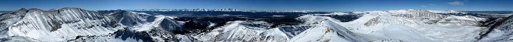 Dyer Mountain Summit Panorama