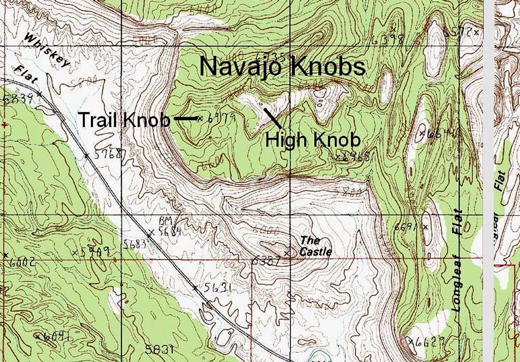 Navajo Knobs