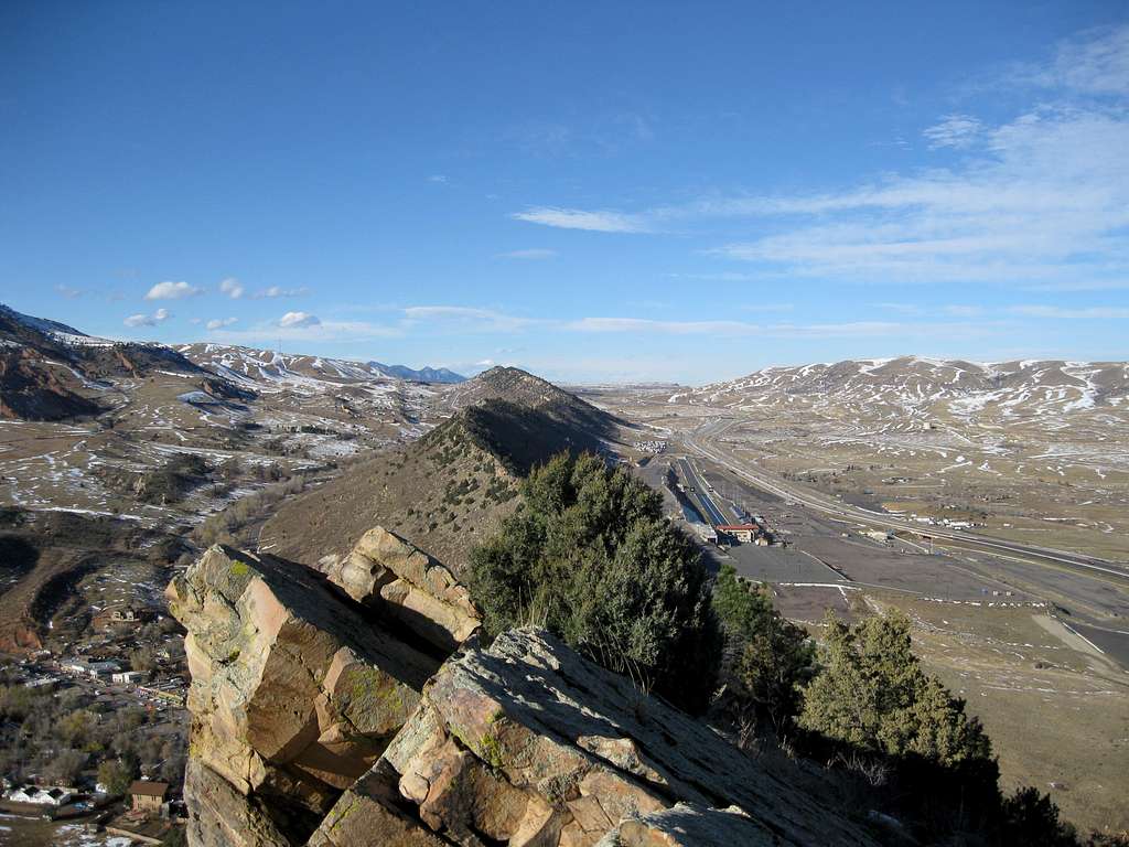 Ridge along the Mount Glennon summit