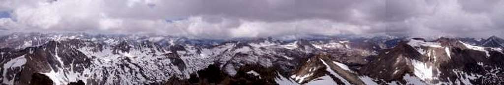 Panorama from the summit of...