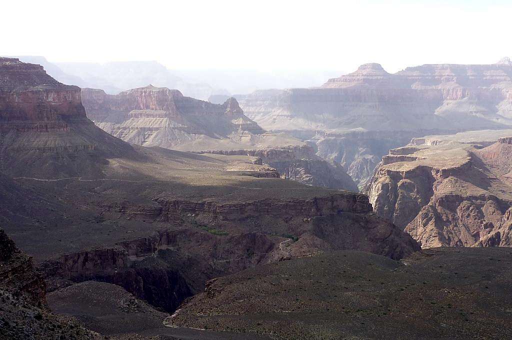 Looking towards Plateau Point