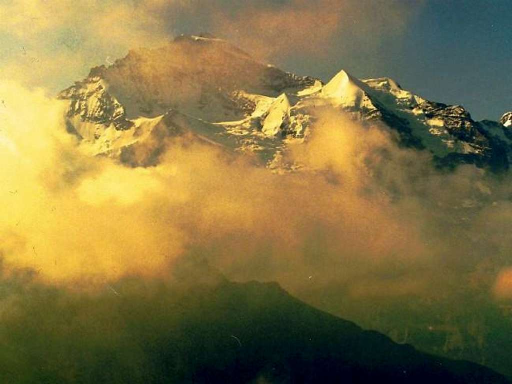 Jungfrau-Bild vom Sommer 1996...