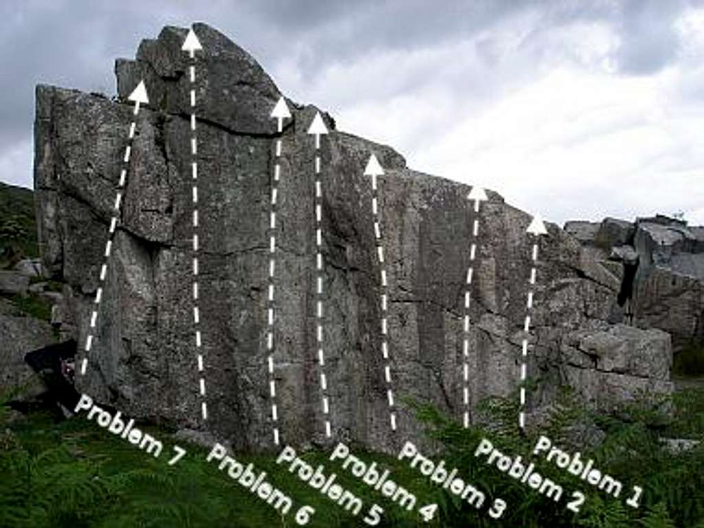 Left-hand Boulders