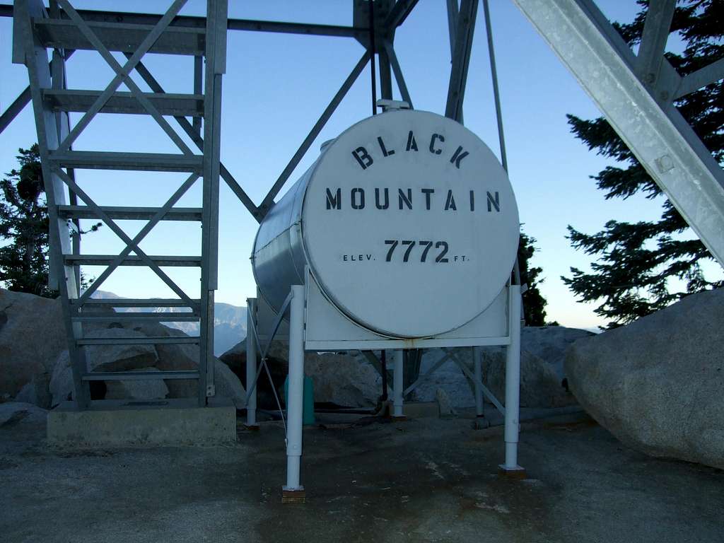 Black Mountain Summit
