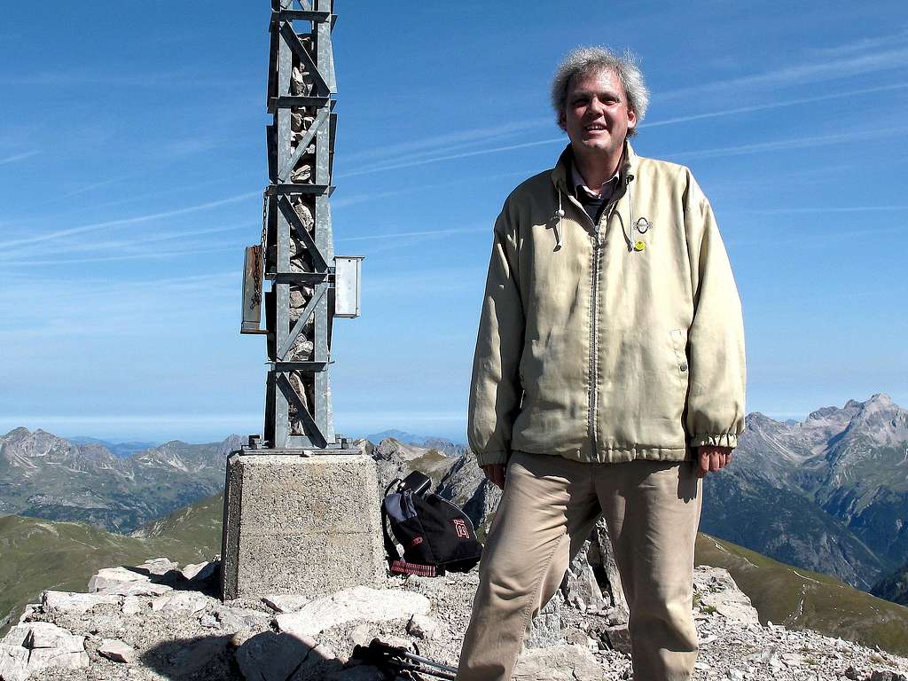 Me on top of the Rüfispitze