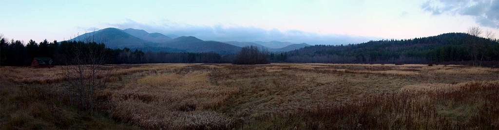 Sunrise on Marcy Field, Adirondacks