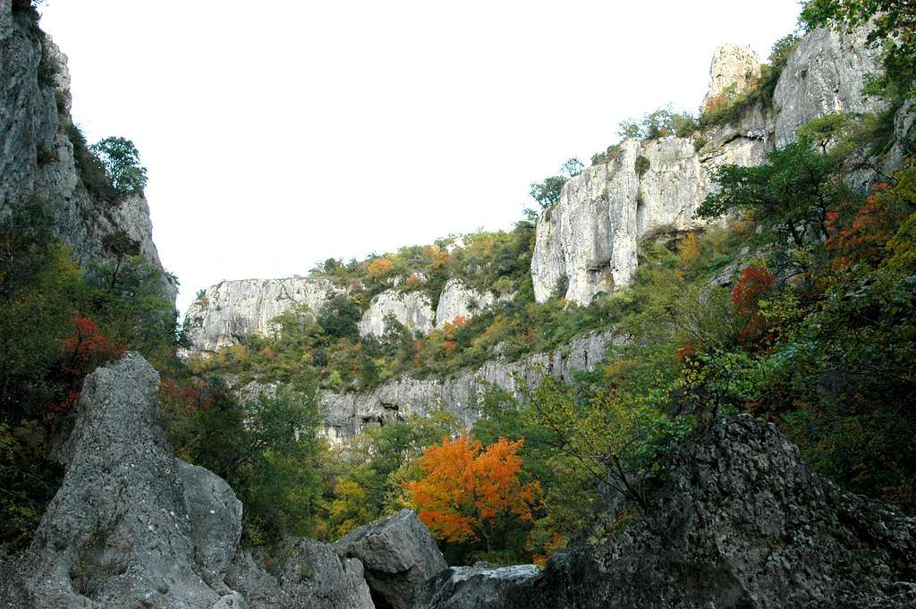 Oppedette canyon