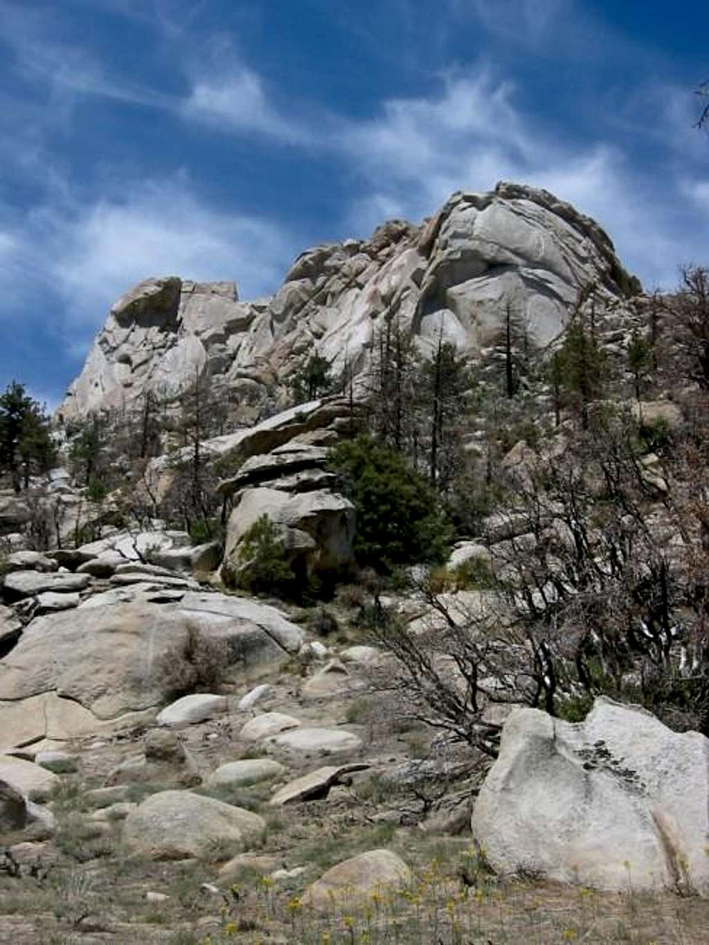 Rockhouse Peak from the south...