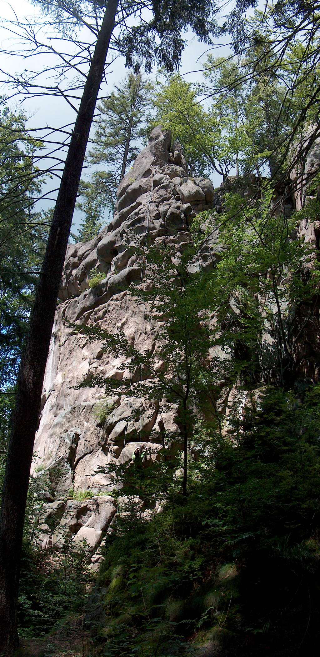 Rock-climbing rocks Rudawy Janowickie