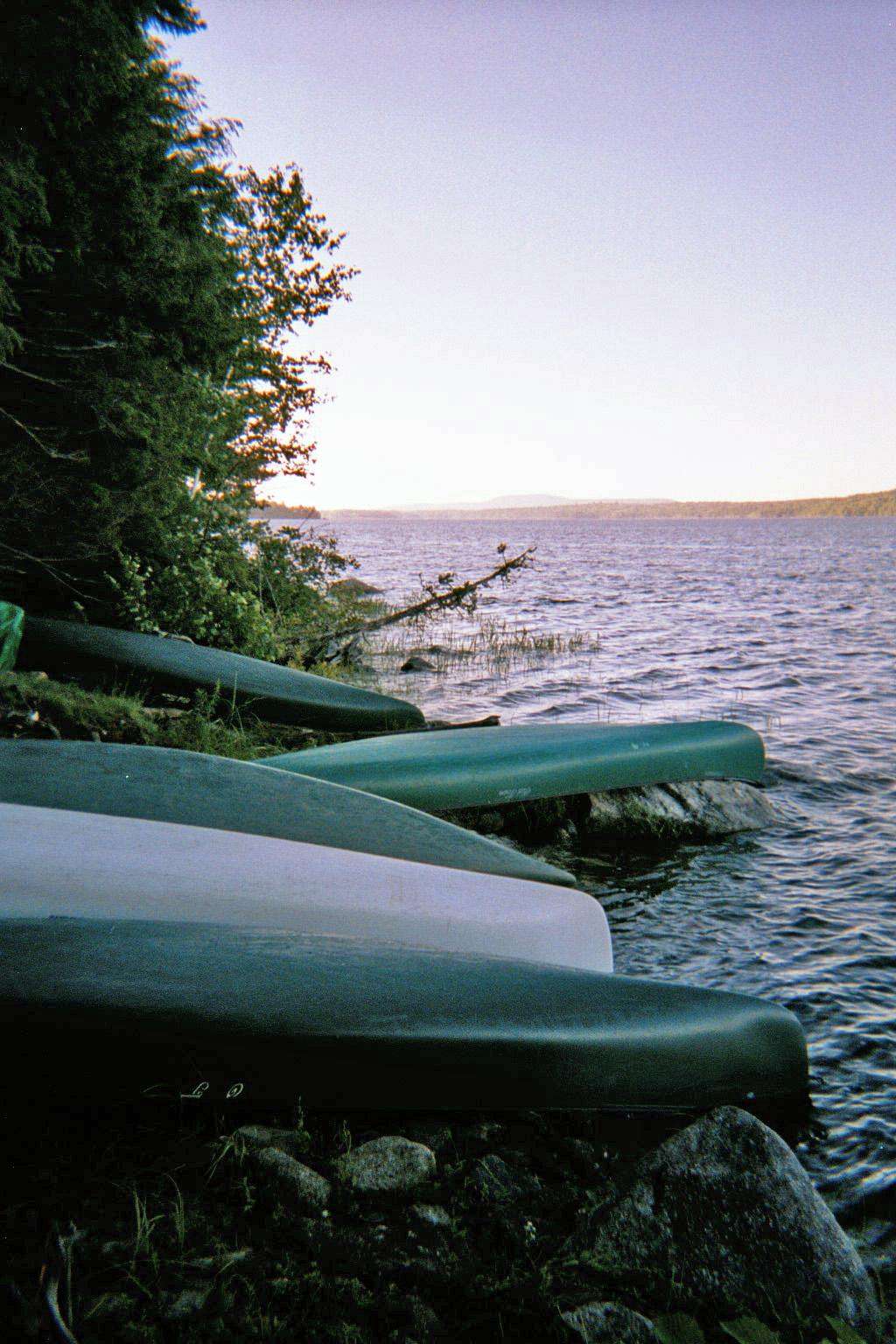 Canoeing 2002 before shoulder reconstruction