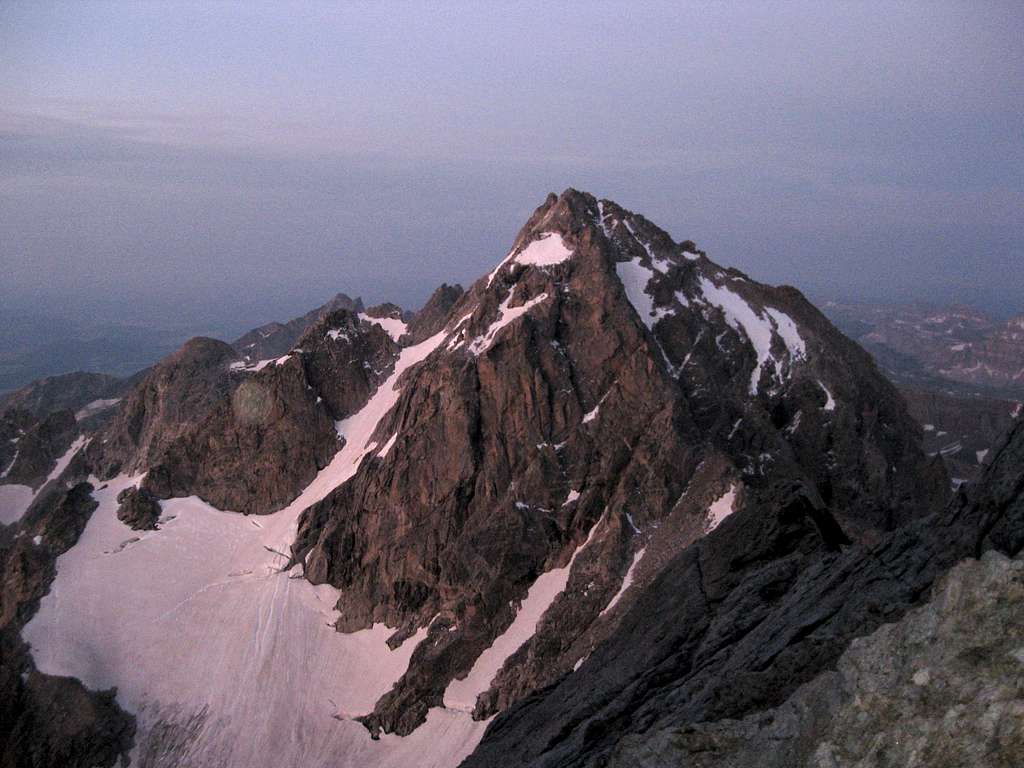 Middle Teton in Alpenglow