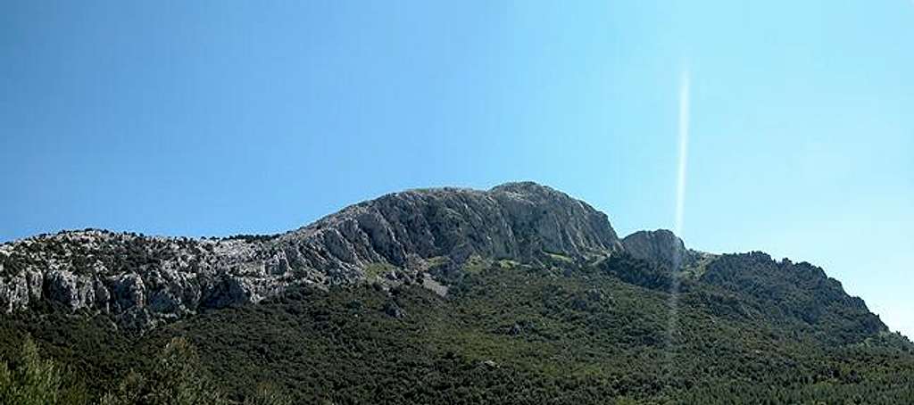 Monte Turuddo as seen from...