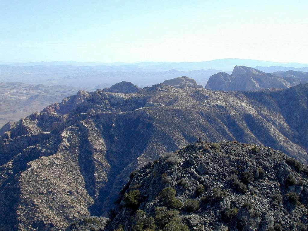 Sandstone peaks of Red Rock