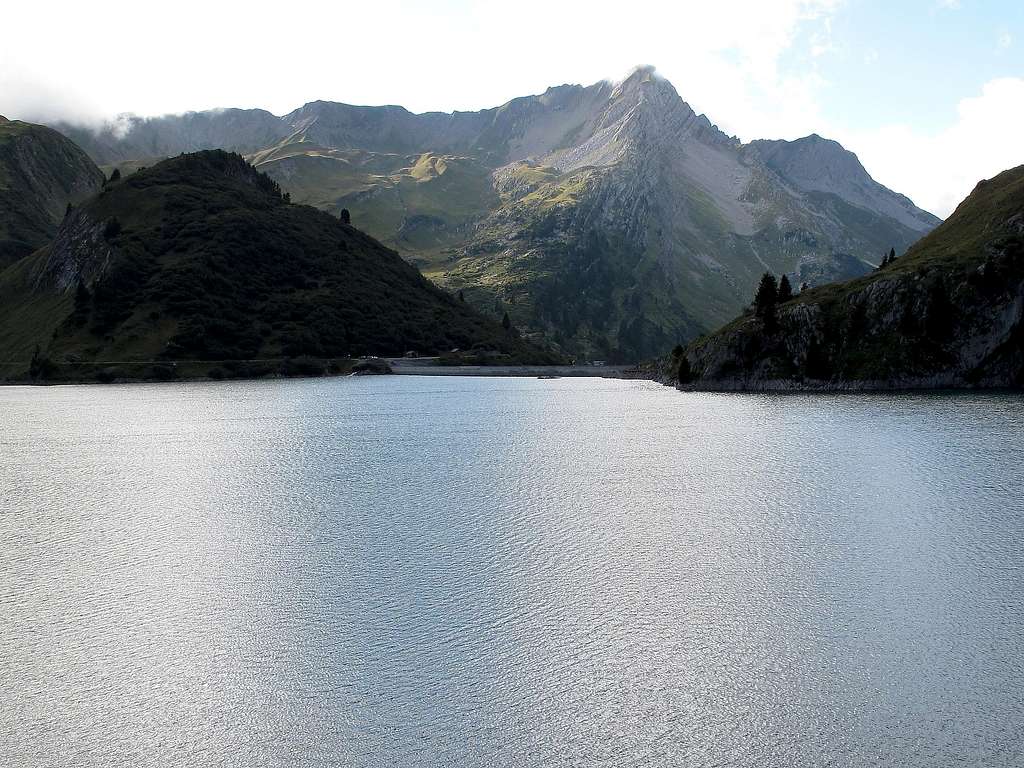 The Spullersee lake