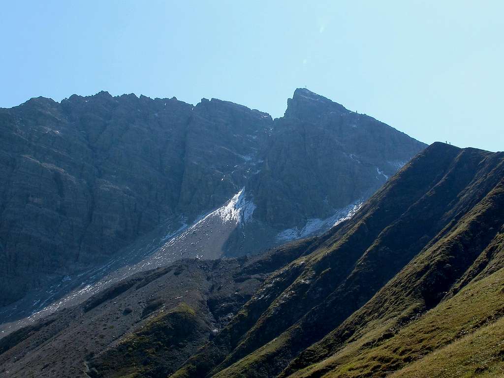 The North side of the Rüfispitze (2632 metres)