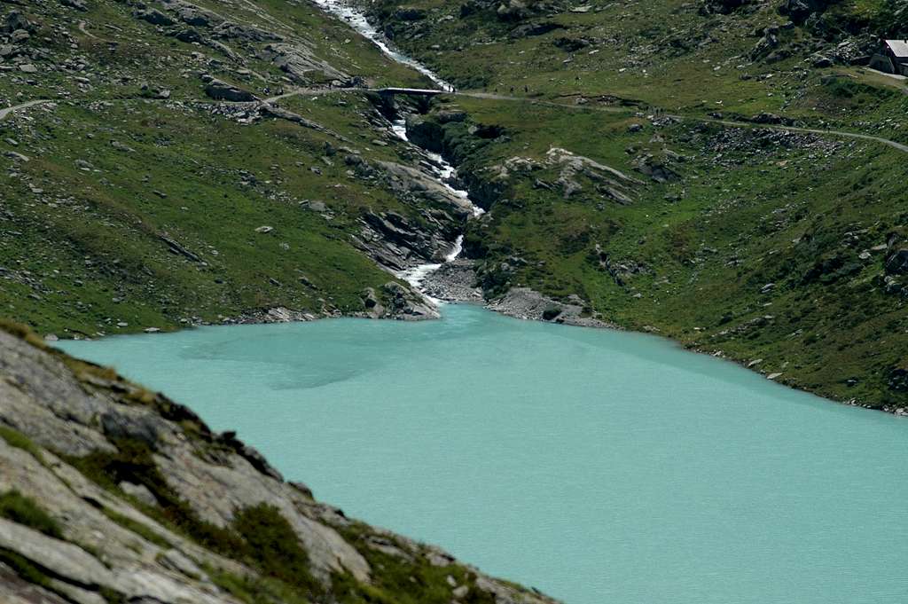 Mattmark lake