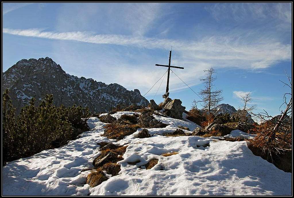 The summit of Rjautza/Rjavca