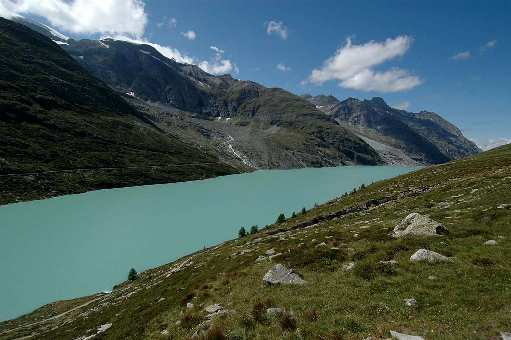 Mattmark lake