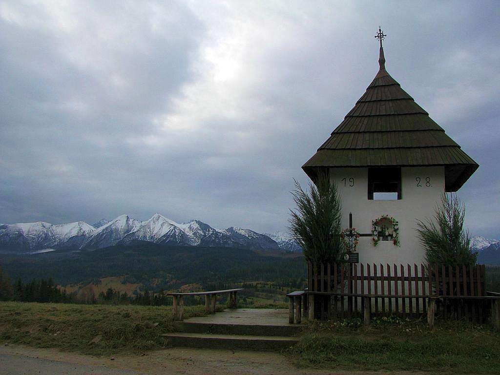 Chapel on nad Łapszanką