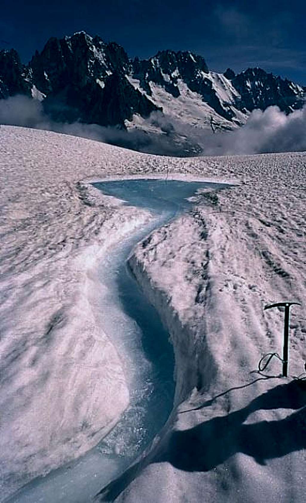 Torrent Glacier and Aiguille...