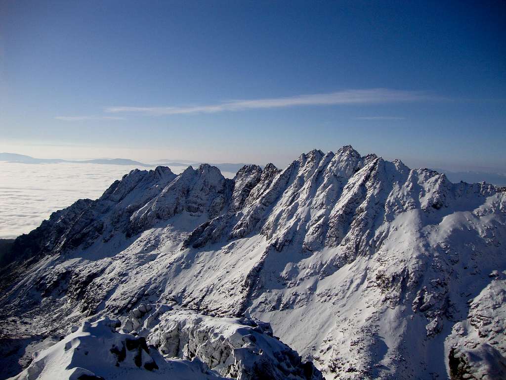 Ridge of Velke Solisko