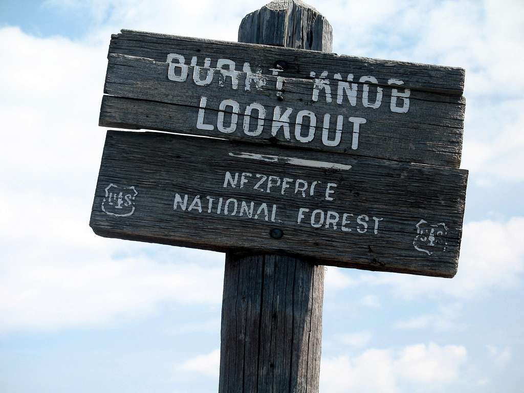 Old Lookout Sign