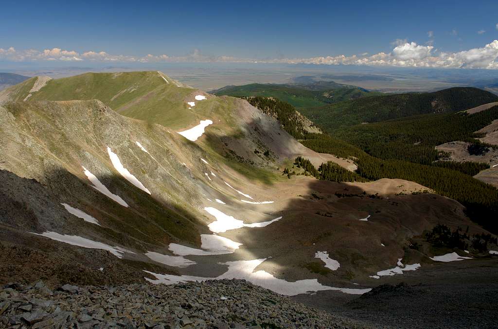 Venado Peak: Summit View North