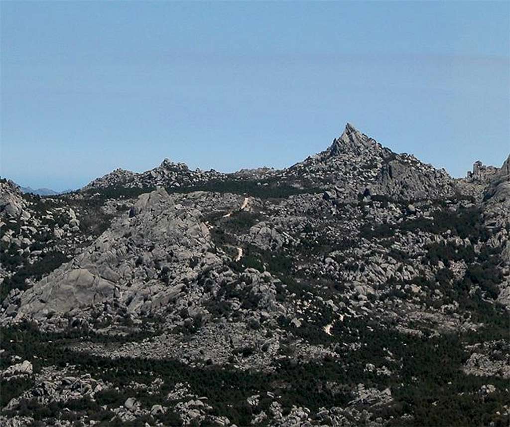 Monte di li Conchi (left),...