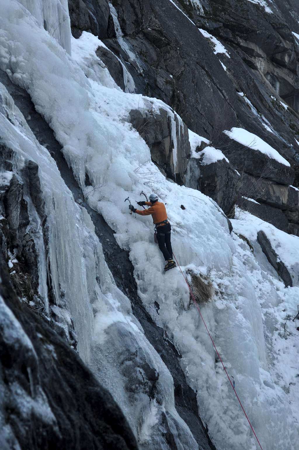 Curt Ice Climbing