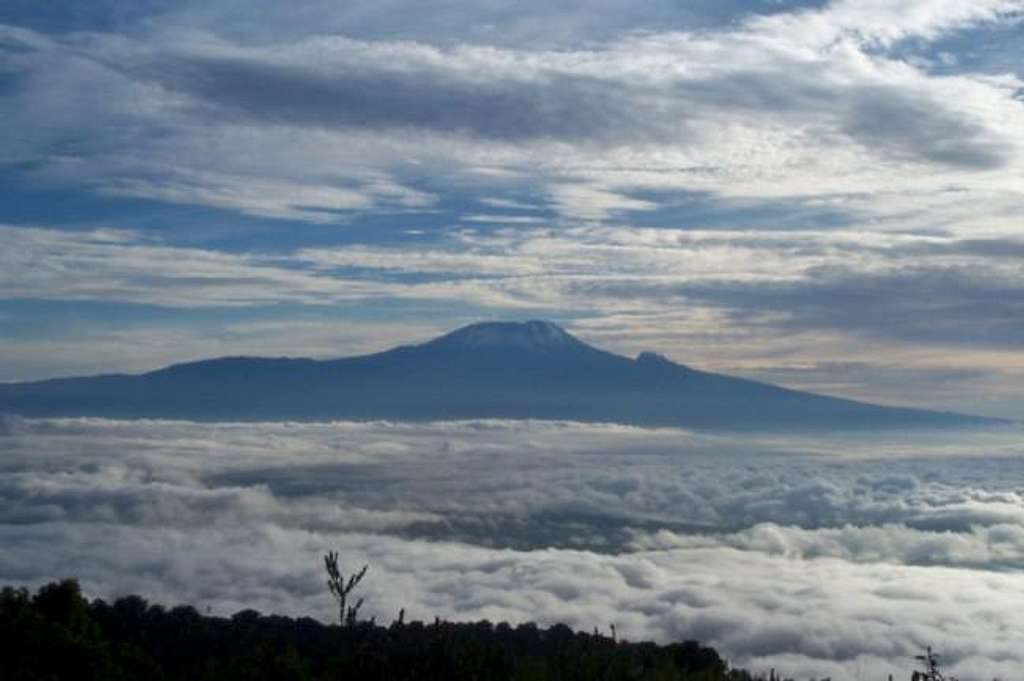 Kili from Mount Meru