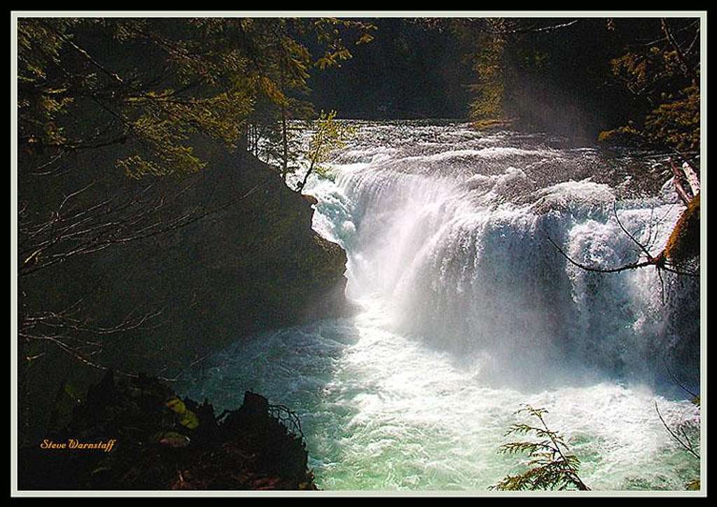 Lower Lewis River Falls, Washington State