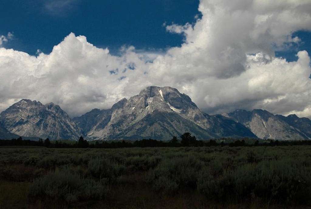 Mount Moran, 12,605 ft (3,842 m)Wyoming