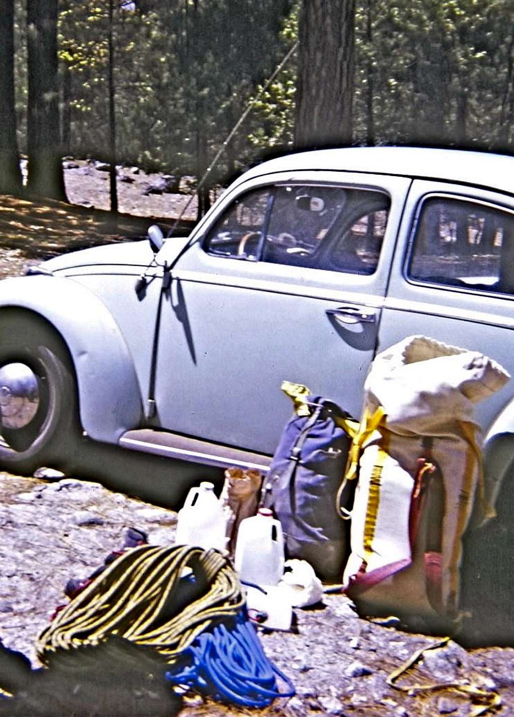 Packing My Haul Bag in Yosemite, early 1970s