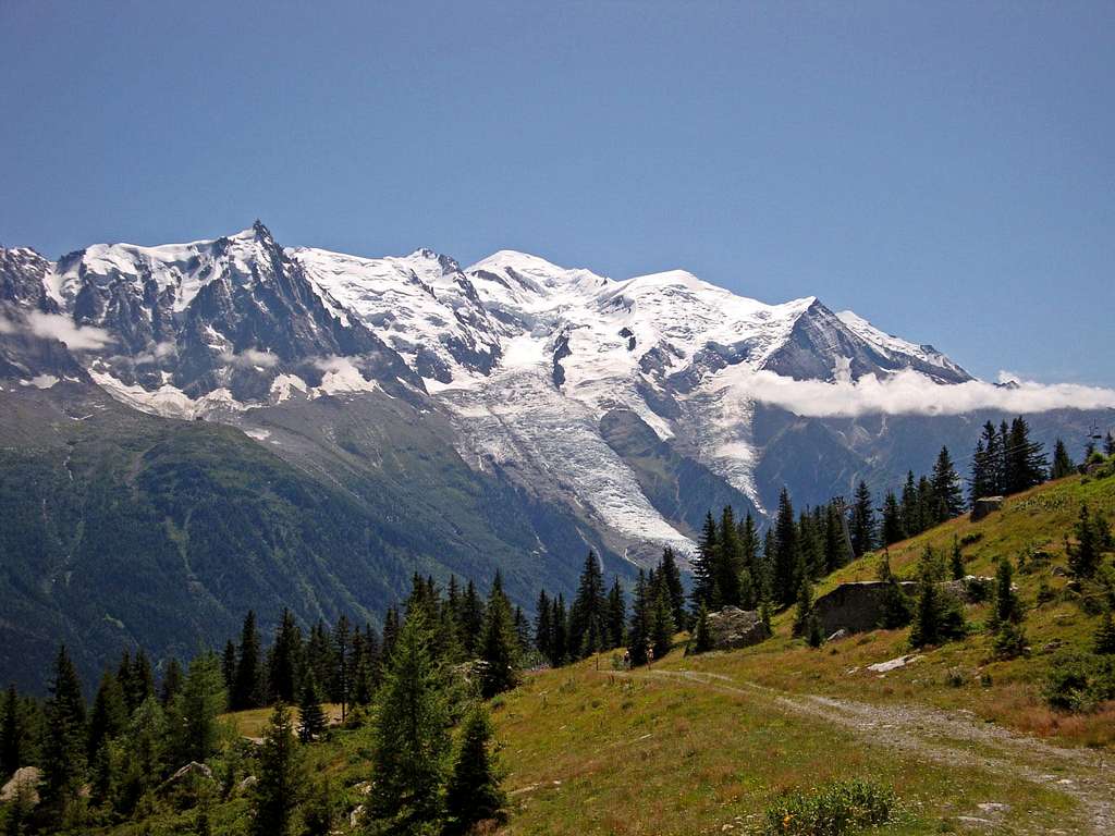 Mont Blanc Massif N Side