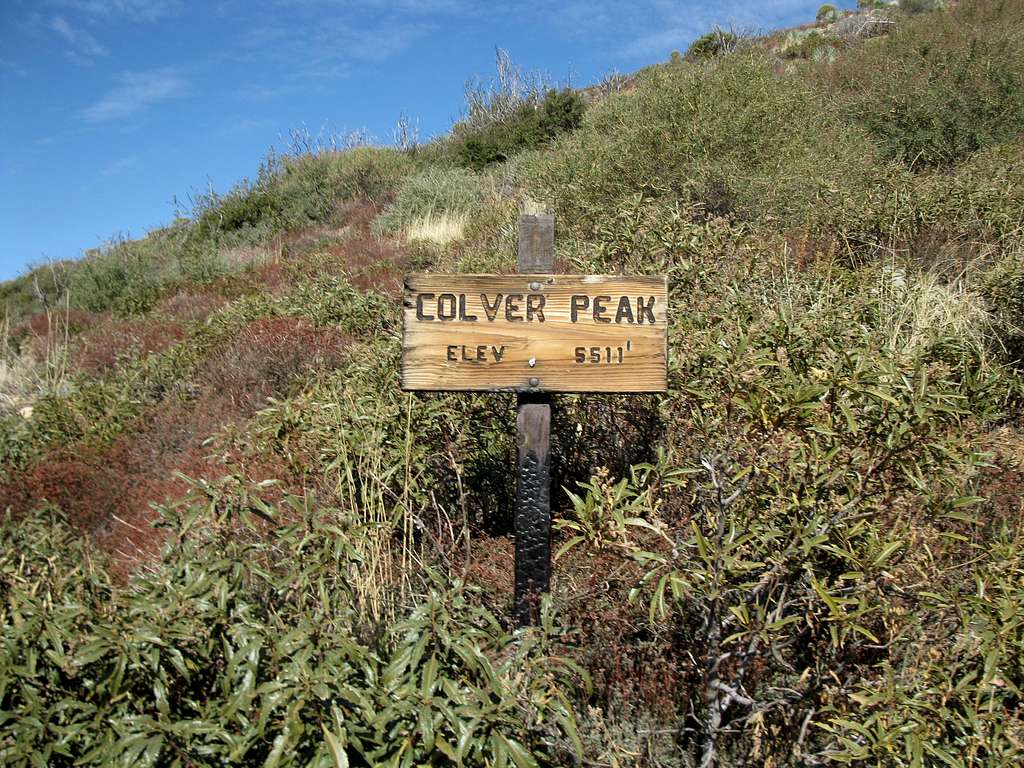 Colver Peak