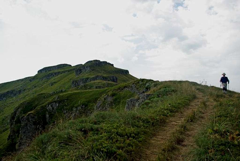 Ridge of Puy de Rocher