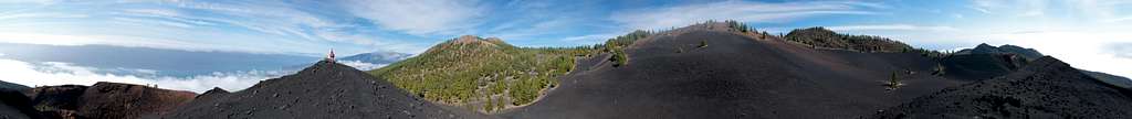 360° summit panorama Montana Negra